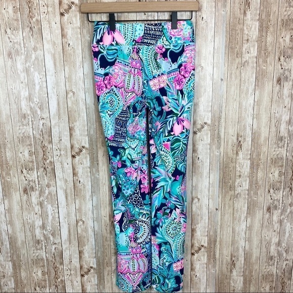 Lilly Pulitzer Loralee Lookin Sharp Pull on Pant Size XXS - Picture 7 of 13